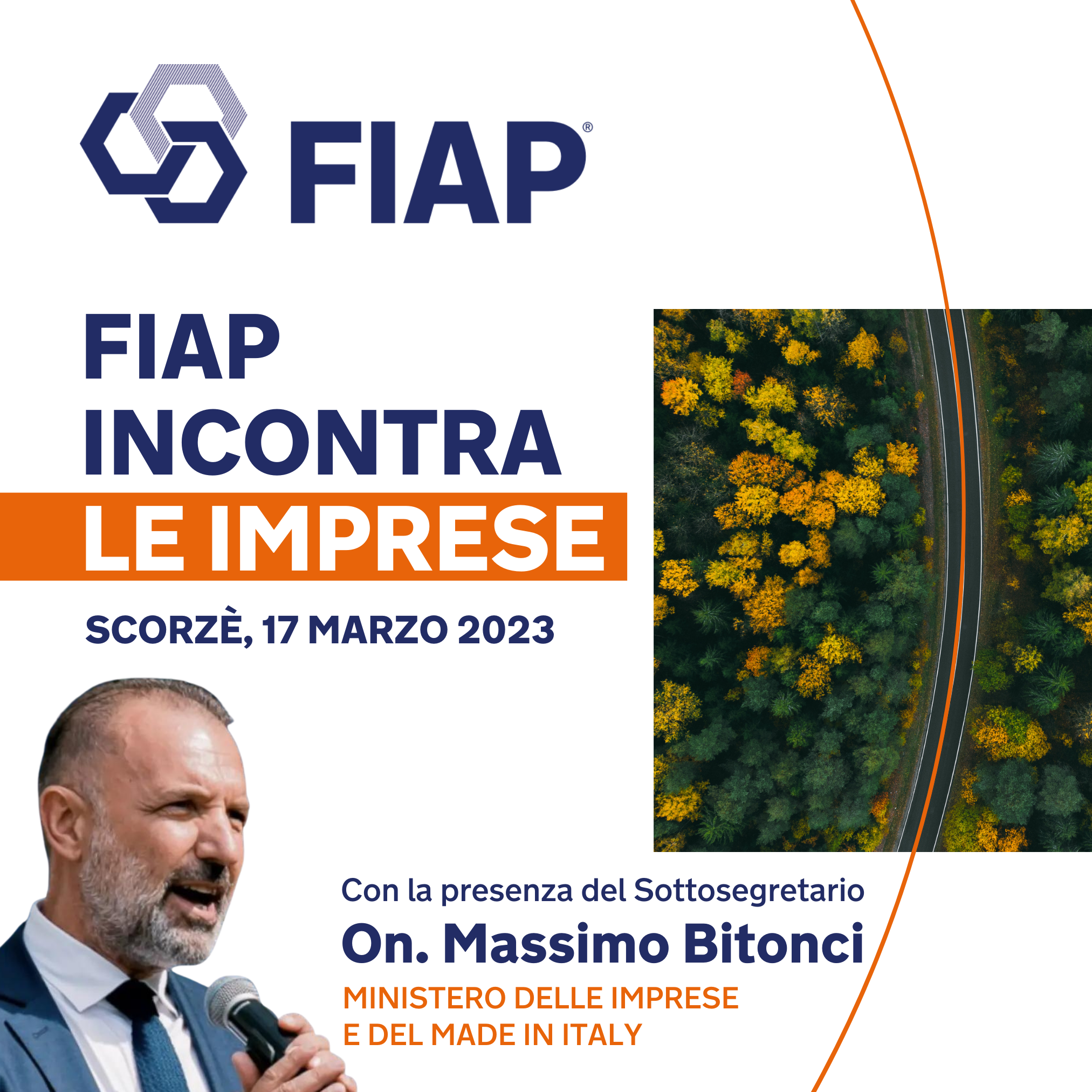 Corso Corso online - FIAP incontra Le imprese con On. Massimo Bitonci 17 Marzo 2023